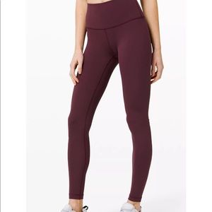 lululemon wunder under train leggings
